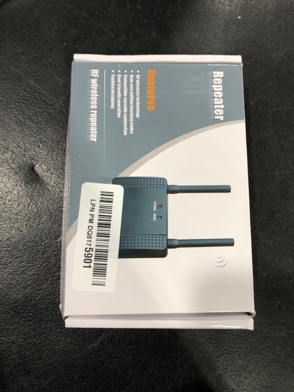 Photo 1 of Taidacent Long Range Extender Micro Power TX/RX Device 433mhz RF Signal Repeater PT2262 Learning Code