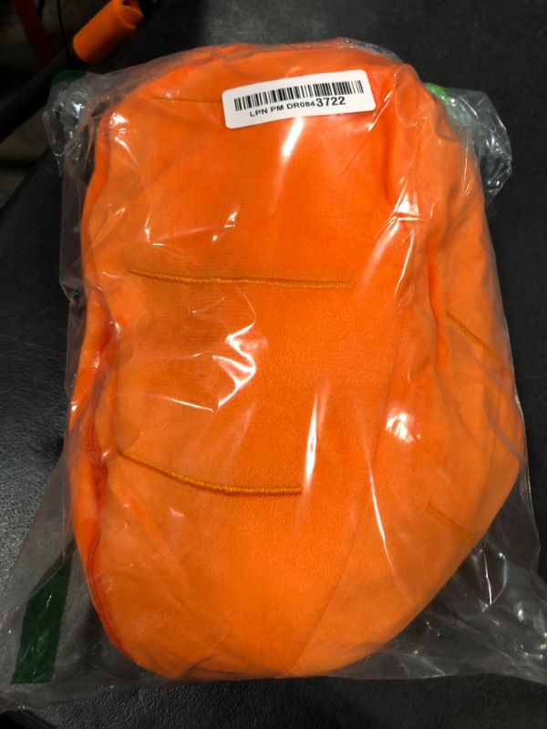 Photo 1 of YOUBLEK Bunny Stuffed Animal,Carrot Reversible Cuddle Bunny Plush Doll with Zipper Cute Soft Rabbit Toys Pillow for Kids and Adults Easter Bunnies Plushies Gifts (Carrot, 13.80 inches)