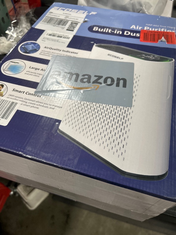 Photo 1 of Powerful Air Purifiers for Home Large Room Up to 1400 Ft² with Air Quality Monitor 20dB Sleep Mode, Air Purifier for Bedroom Office Living Room for Pets, Dust Smoke PoIIen Dander Smell HAP602