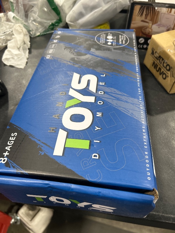 Photo 1 of Dulsaera Gel Gun Automatic Blaster, Electric Blaster with Goggles, Shooting Games, Yellow