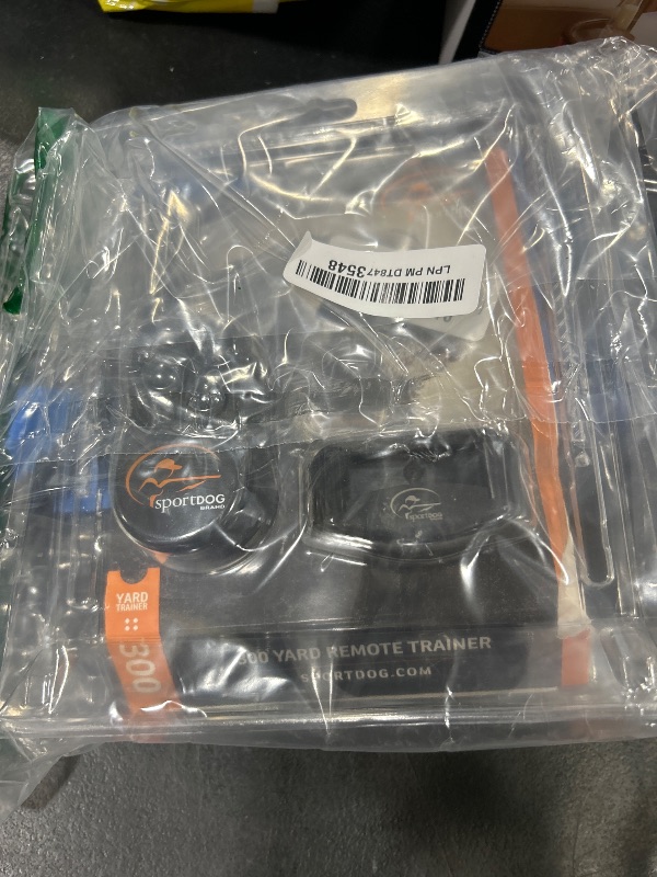 Photo 1 of SportDOG Brand YardTrainer 300 Remote Trainer - SportDOG Static Collar With Remote, Waterproof, Submersible Up To 25 ft, Equipped with DryTek Technology, SportDOG Trainer with static, vibrate and tone