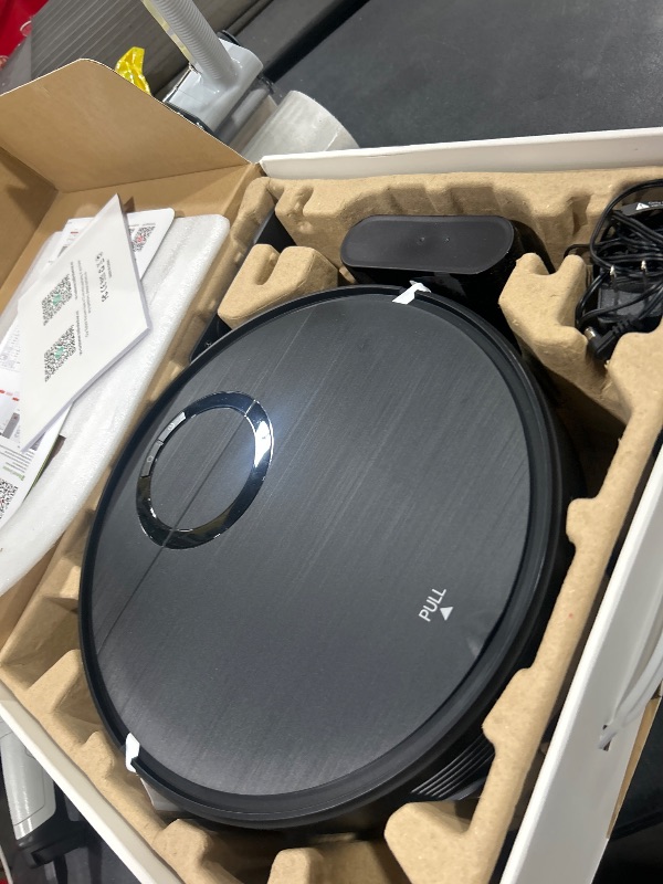 Photo 1 of Robot Vacuum and Mop Combo, 2 in 1 Mopping Robot Vacuum Cleaner with 2000Pa Max Suction, Wi-Fi/App/Remote, Schedule, Self-Charging Slim Robotic Vacuum, Ideal for Pet Hair, Low-Pile Carpet, Hard Floor