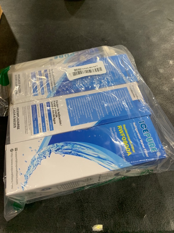 Photo 1 of ICEPURE UKF8001 Refrigerator Water Filter Replacement for EveryDrop EDR4RXD1, Whirlpool Filter 4, Maytag UKF8001AXX-200, UKF8001P, 4396395, 469006, Puriclean II, FMM-2, RWF0900A 4PACK
