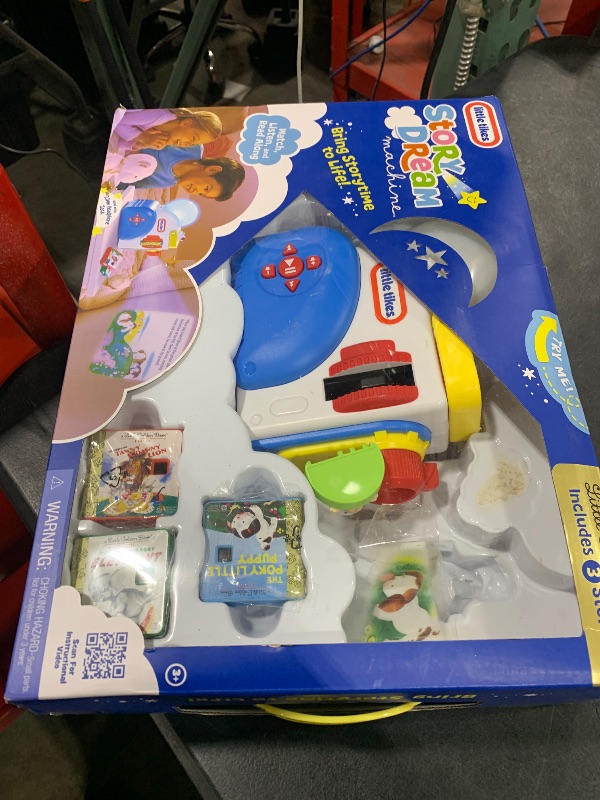 Photo 1 of Little Tikes Story Dream Machine Starter Set, Storytime, Books, Little Golden Book, Audio Play, The Poky Little Puppy Character, Nightlight, Toy Gift for Toddlers and Kids Girls Boys Ages 3+