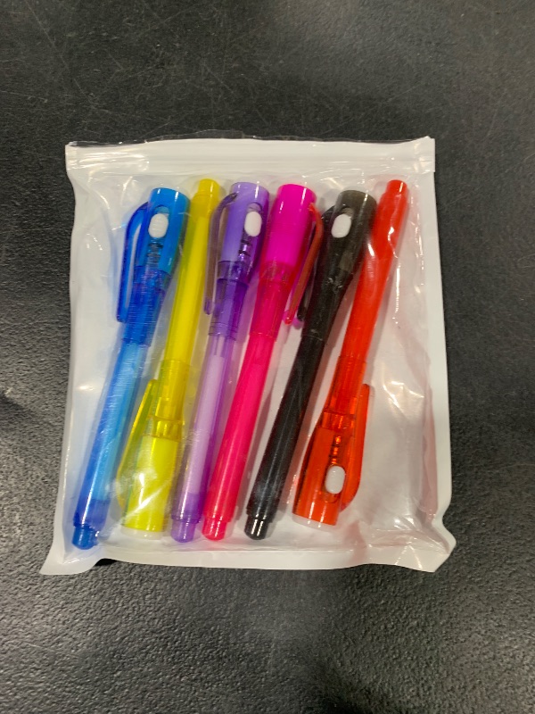 Photo 1 of JIMMIDDA Invisible Ink Pen Spy Game for Kids, Party Favors Toys for Girls Boys, Magic Markers for Boys Girls Fun Outdoor Toys, Birthday for 6-13 Year Old Girls Boys (8PCS)
