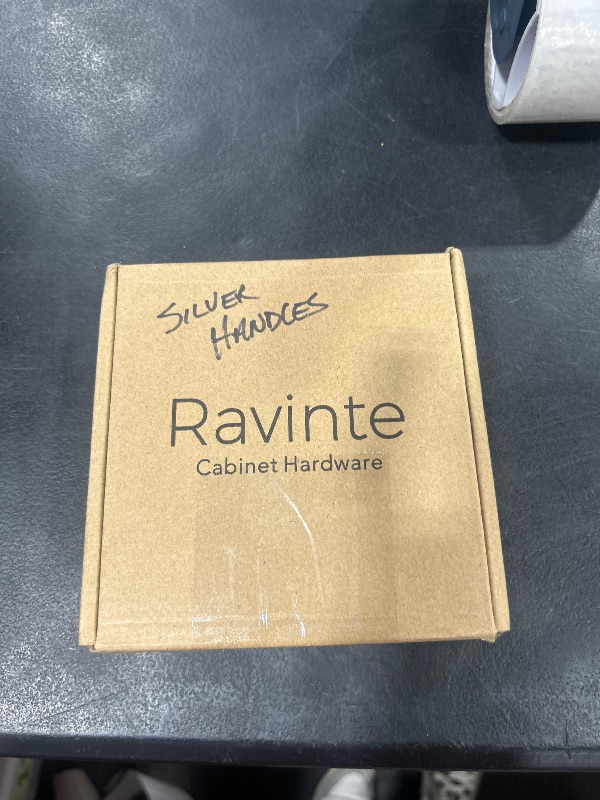 Photo 1 of Ravinte Hardware 10 Pack Brushed Nickel Cabinet Pulls - 4-3/4 Inch Silver Kitchen Handles for Cabinets & Cupboards, 3-3/4 Inch (96mm) Hole Centers, Solid Satin Nickel Heavy Duty Cabinet Hardware