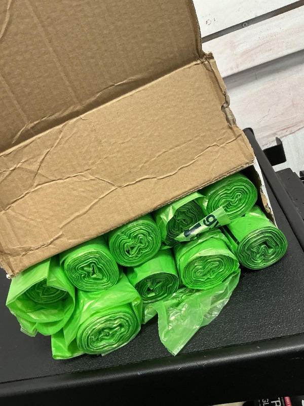 Photo 1 of Reli. Biodegradable 16-25 Gallon Trash Bags | 500 Count Bulk | ASTM D6954 | Green | Eco-Friendly | Oxobiodegradable Under Certain Conditions (See Product Description)