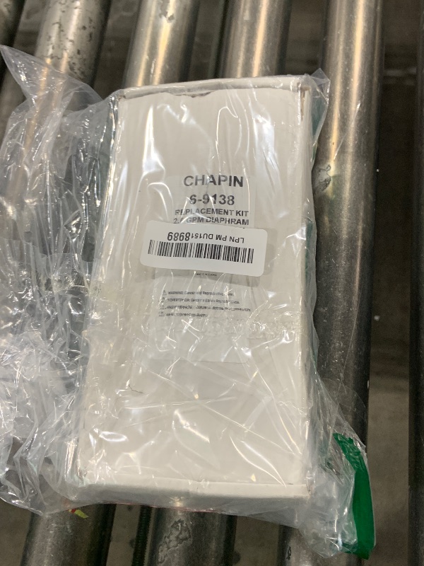 Photo 1 of Chapin International 6-9138 12V 2.5 GPM Diaphragm Pump, Black