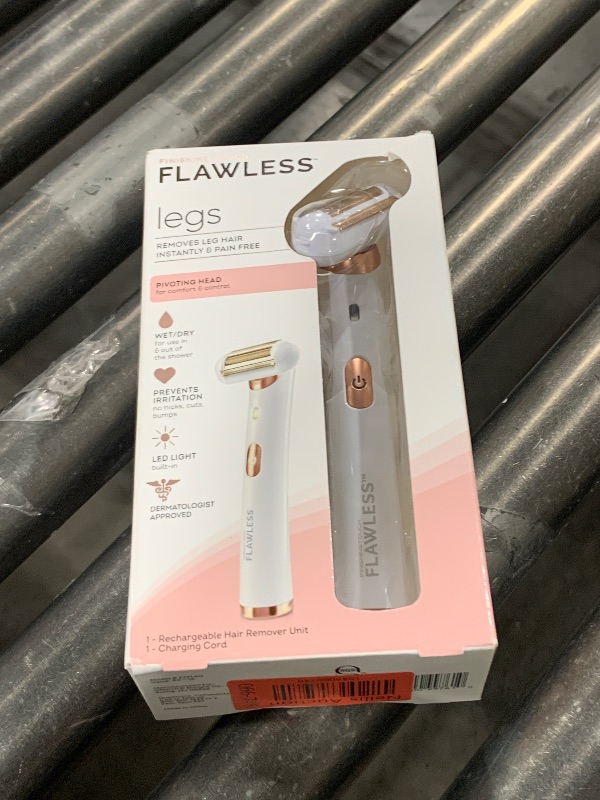 Photo 1 of Finishing Touch Flawless Legs, Electric Razor for Women, Pivoting Head Leg Hair Remover with LED Light for Instant and Painless Leg Hair Removal