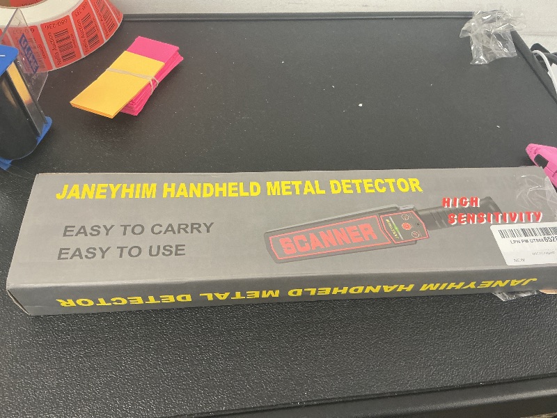 Photo 1 of JANEYHIM Metal Detector Wand Rechargeable,Nail Finder,Metal Detector Wand for Woodworking,Security Wand (with Built-in Battery, with Charging Line)