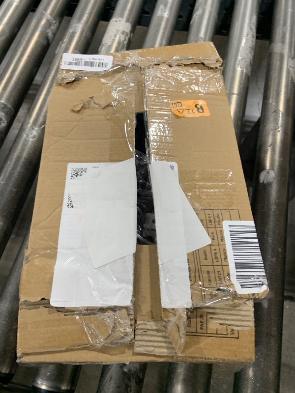 Photo 1 of SONGMICS Shoe Rack, 4-Tier Shoe Organizer, Metal Storage Shelf, Upright or Upside Down, for 20-25 Pairs, Stackable, for Entryway, 11.8 x 36.2 x 29.5 Inches, Black ULSA14BK