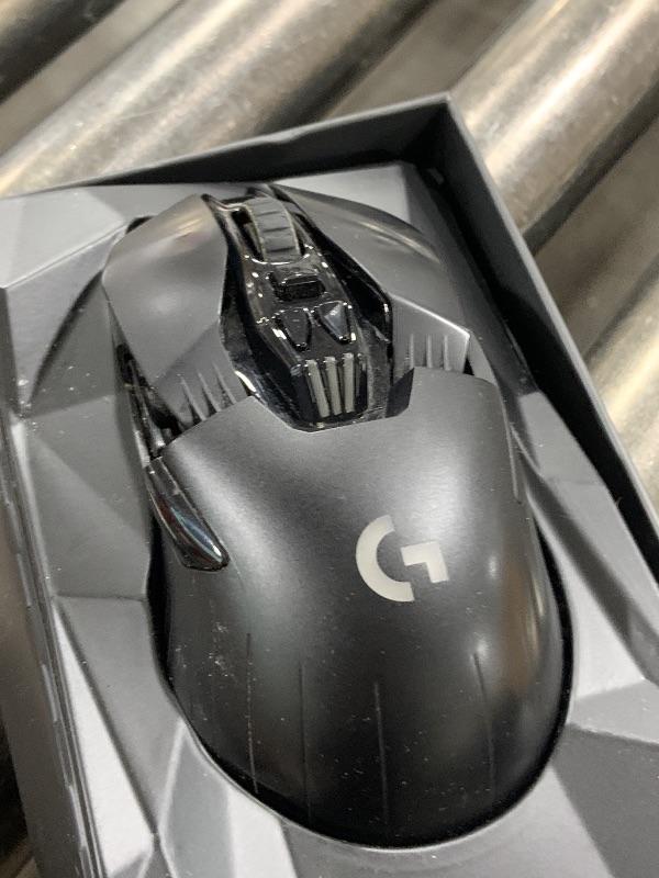 Photo 1 of Logitech G903 LIGHTSPEED Wireless Gaming Mouse W/ Hero 25K Sensor, PowerPlay Compatible, 140+ Hour with Rechargeable Battery and Lightsync RGB, Ambidextrous, 107G+10G optional, 25,600 DPI, Black