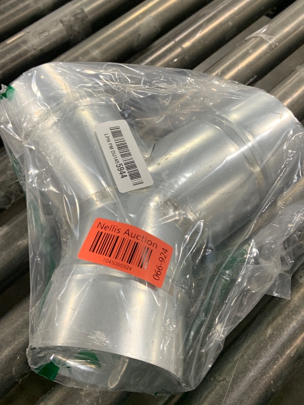 Photo 1 of Vent Systems 4'' Inch - Y Shape Duct Connector - 3 Way Hose Adapter - Splitter For Hose - Y-shape Round Pipe Connector - Extractor Fan - Duct Hose Dryer Vent Y Connector - 4 Inch 3 Way Fitting