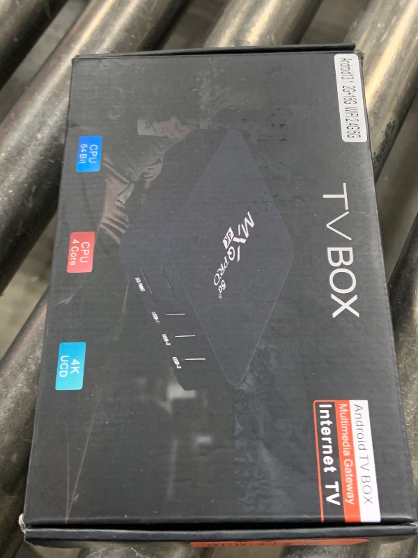 Photo 1 of MXQ Pro 5G Android 13.1 TV Box 2025 Upgraded Ram 2GB ROM 16GB Android Smart Box H.265 HD 3D Dual Band 2.4G/5.8G WiFi Quad Core Smart Home Media Player