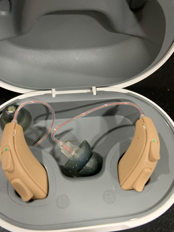Photo 1 of Audien ION Wireless Rechargeable OTC Hearing Aid, Premium Comfort Design and Nearly Invisible