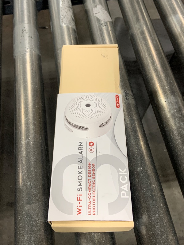 Photo 1 of X-Sense Smart Smoke Detector Fire Alarm with Replaceable Battery, Wi-Fi Smoke Detector, Real-Time App Notifications, XS01-WX, 3-Pack