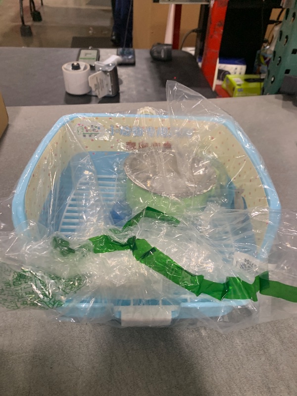 Photo 1 of PINVNBY Rabbit Litter Box for Cage Bunny Corner Litter Bedding Box Small Animal Litter Pan Hanging Pet Bowls Cage Potty Trainer Pet Toilet for Rabbit Bunny Guinea Pigs Small Animals