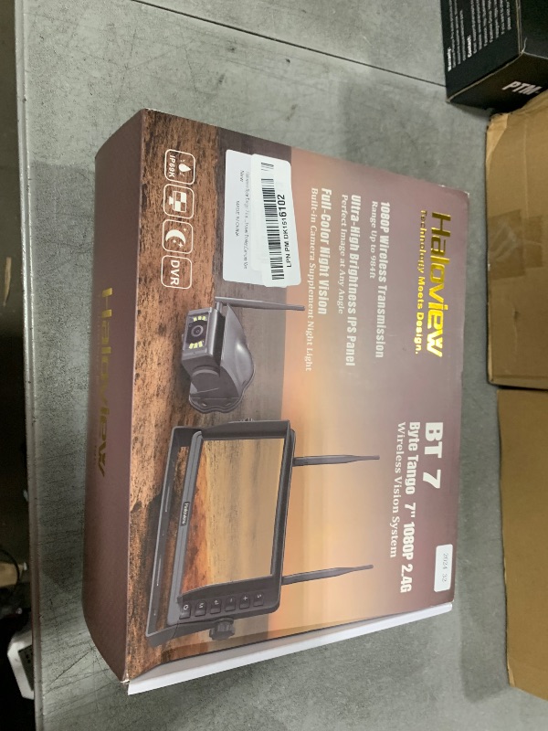 Photo 1 of Haloview BT7 RV Backup Camera Wireless FHD 1080P DVR Rearview Full-Color Night Vision Cam and 7" Monitor System Adapter for Furrion Pre-Wired RV,Truck,Trailer,Truck,Camper,Van,Pickup