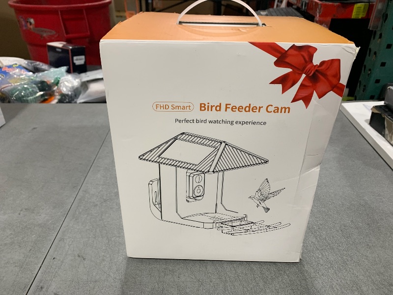 Photo 1 of Uniter® 2.5K Smart Bird Feeder with Camera, Solar Video Birds Feeder with AI Identify Birds Species, Live View, Capture Bird Video, 2.5L Large-Capacity,Instant Arrival Alerts,Ideal Gift for Birdlover