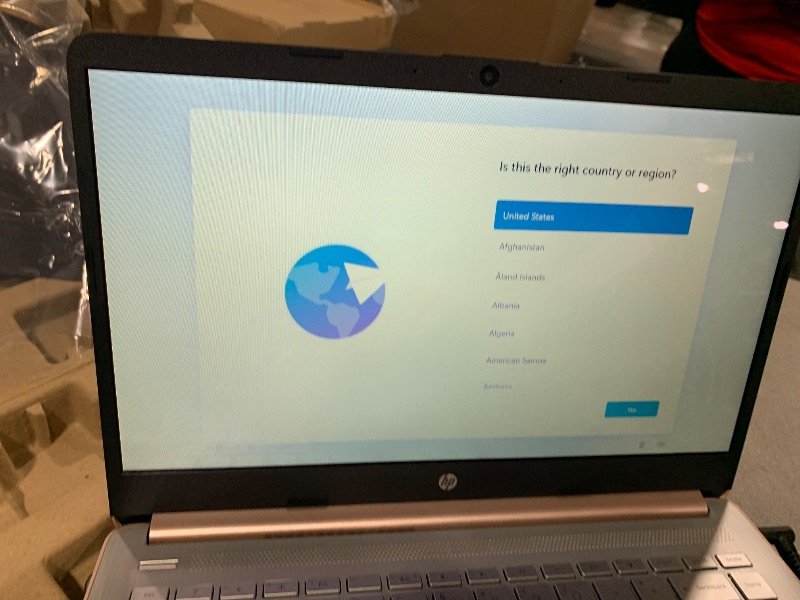 Photo 1 of HP 14 Laptop, Intel Celeron N4020, 4 GB RAM, 64 GB Storage, 14-inch HD Touchscreen, Windows 11 Home, Thin & Portable, 4K Graphics, One Year of Microsoft 365 (14-dq0070nr, 2021, Pale Rose Gold)