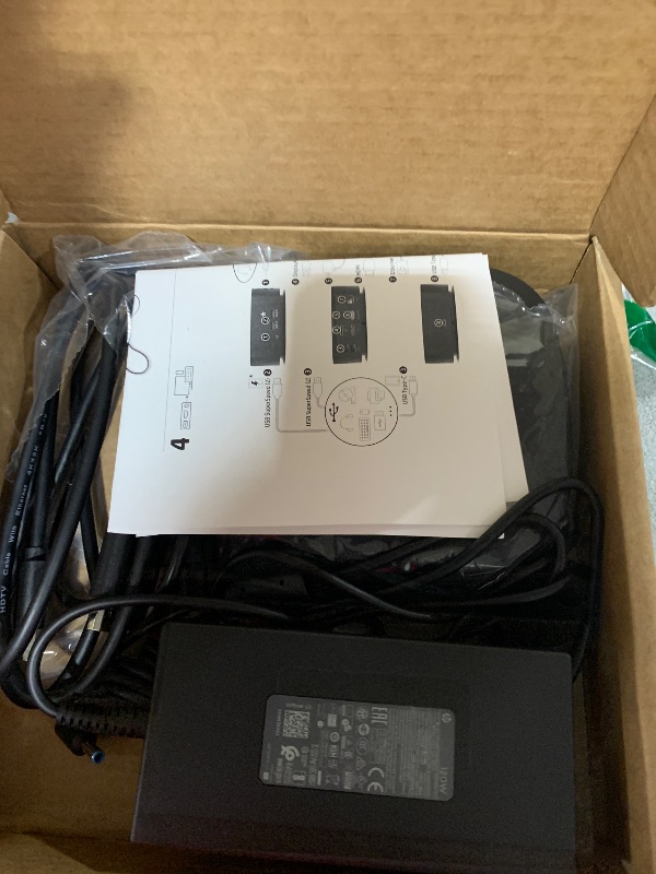 Photo 1 of HP Docking Station for Laptop Dual Monitor Bundle 5TW10AA / 5TW10UT / 5TW10AA#ABB - 1 Year Warranty - HP USB-C Dock G5, HDMI & DP Cable (Renewed)