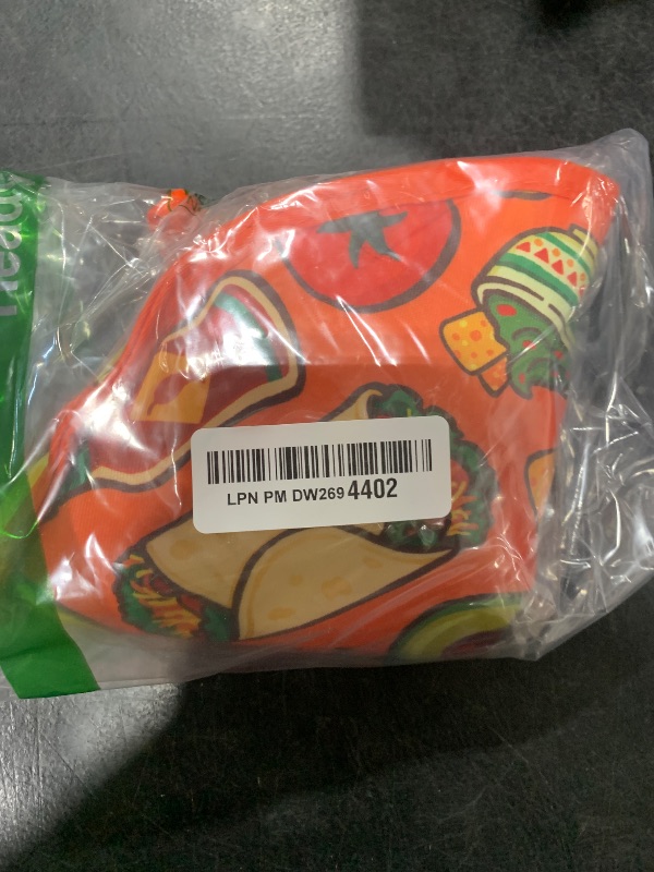 Photo 1 of 12-Inch Tortilla Warmer Pouch with Aluminum Foil Lining - Extra Long Heat Retention for Family Dinners, Fits Corn/Flour Tortillas, Roti, Pita & More(Orange)