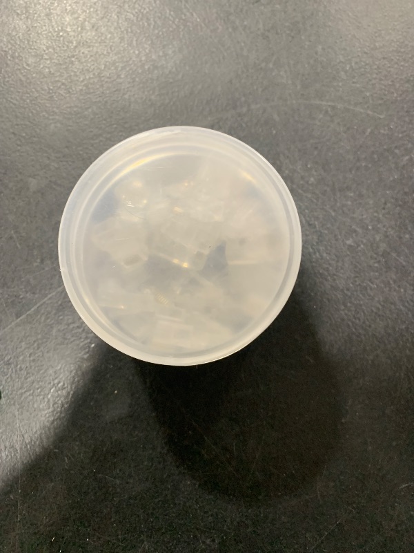 Photo 1 of GTZ Cat5e RJ45 Pass Through Connector 50-Pack - EZ Cat 5e Pass Through RJ45 Connectors - Cat 5e Connectors - Ethernet Connector, Ethernet Plug - for Solid or Stranded UTP Network Cable