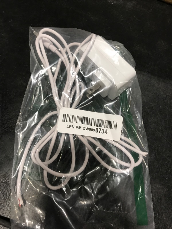 Photo 1 of CONMDEX Graco Swing Replacement - Power Cord 6ft, Adapter 5V Charger, White