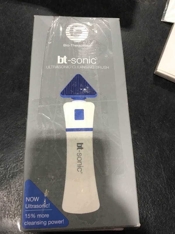 Photo 1 of Bio-Therapeutic bt-Sonic Facial Cleansing Brush, Microsonic Handheld Silicone Face Cleanser, Exceptional Quality Water Resistant Face Exfoliator