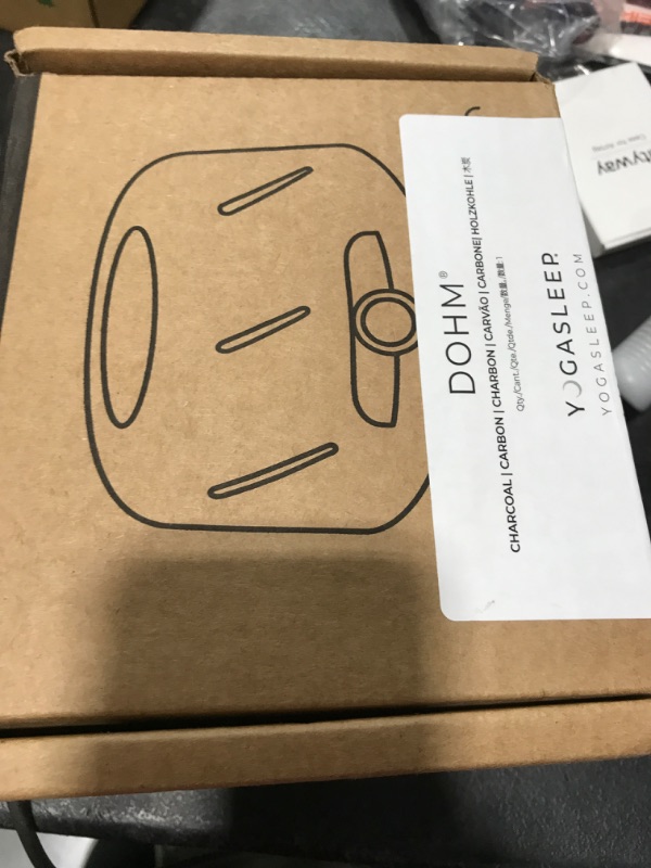 Photo 1 of Yogasleep Dohm (Gray) The Original White Noise Machine, Relaxing Natural Sound from a Real Fan, Noise Cancelling for Office Privacy, Sleep Aid for Adults & Baby, Travel Size Pink Noise Machine