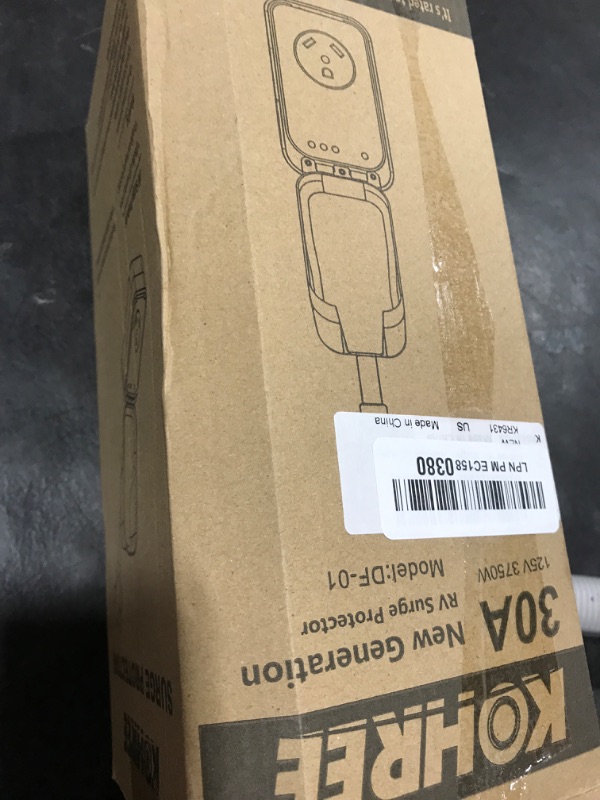Photo 1 of Kohree RV Surge Protector 30 Amp with Waterproof Cover, 10000 Joules 30 Amp RV Surge Protector for RV Camper, All-in-1 Circuit Analyzer w/LED Indicators