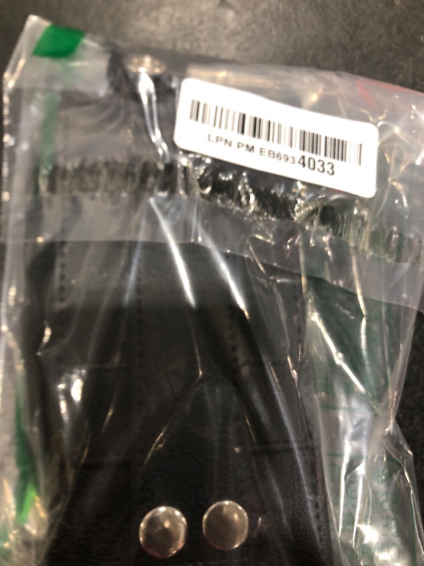 Photo 1 of Universal Radio Holster, Tactical Leather Pouch for BaoFeng Quansheng Retevis Yaesu Midland Icom Kenwood Motorola Walkie Talkie HT