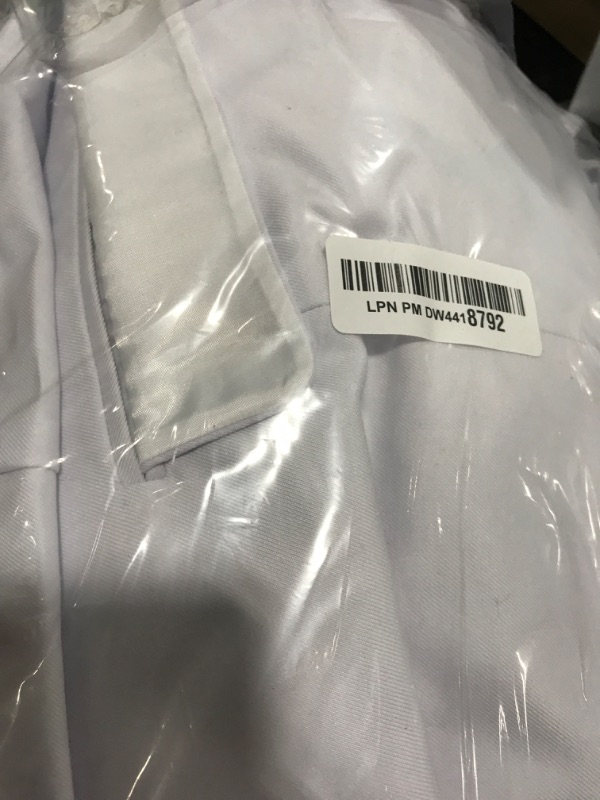 Photo 1 of Men Suits Slim Fit 3 Piece Suit Set White Suits for Men Wedding Dress Tux Groomsmen Prom Solid Blazer Jacket Vest Pants with Tie L