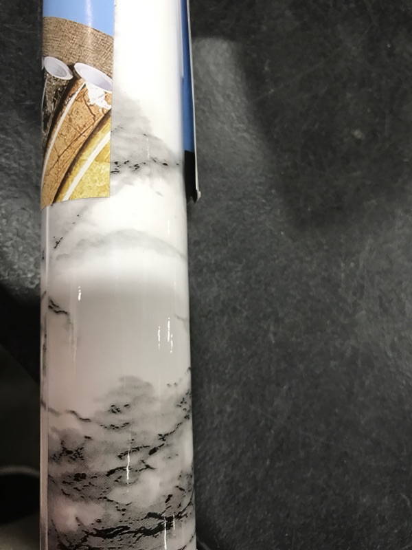 Photo 1 of Livelynine Marble Wall Paper Kitchen Countertop Peel and Stick Wallpaper Waterproof Contact Paper Self Adhesive Vinyl Wrap for Bathroom Countertops Table Desk Furniture Counter Top Covers 15.8x78.8 in
