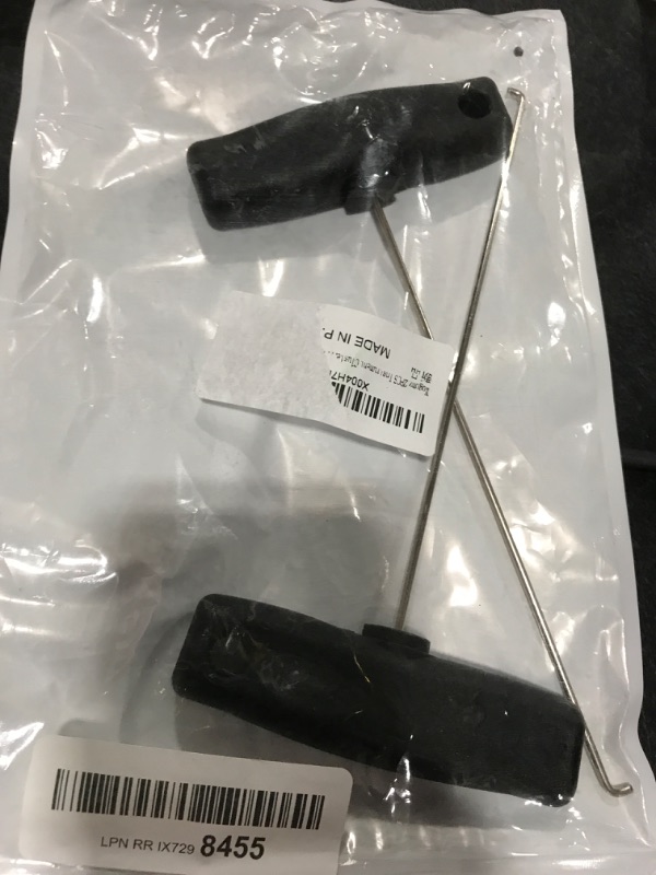 Photo 1 of Wogomz 2PCS Instrument Cluster Removal Pulling Hooks Tool, Automotive Dashboard Removal Tool with T Handle, Compatible with A Class, B Class, C Class and More, Car Accessories