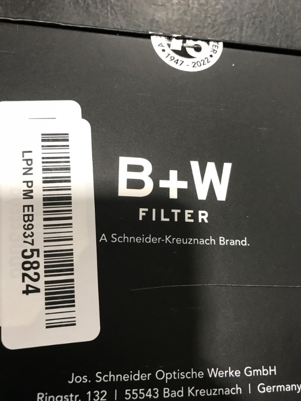 Photo 1 of B+W 105mm Basic UV Haze MRC 010M Glass Filter