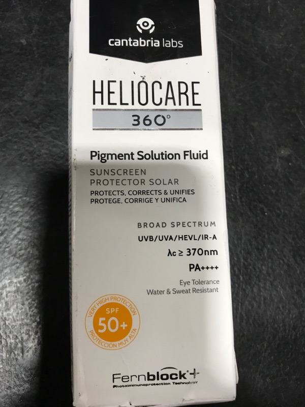 Photo 1 of 
heliocare ,360 pigment solution fluid 
