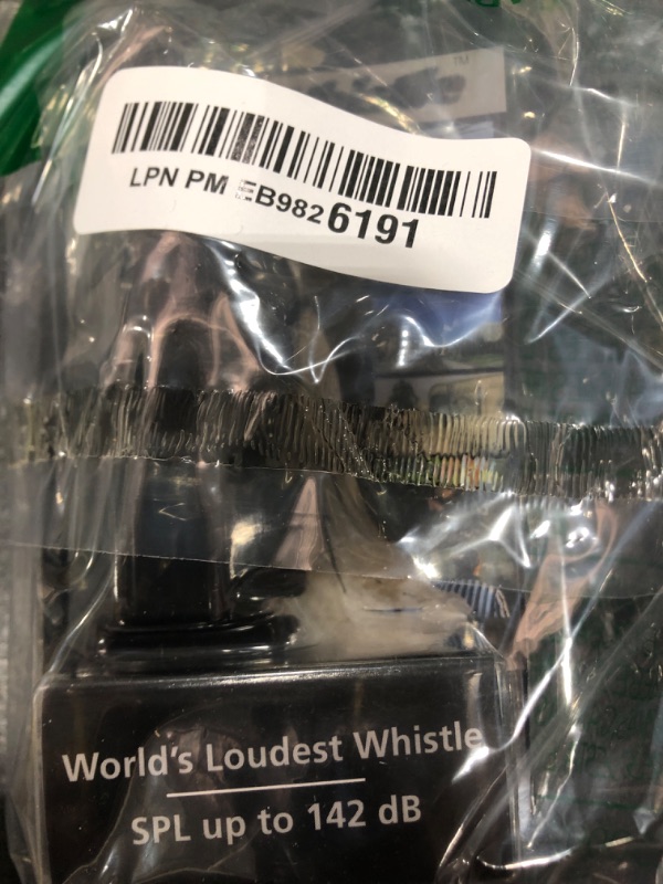 Photo 1 of HyperWhistle The Original Worlds Loudest Whistle up to 142db Loud, Very Long Range, for Referee, Coaches, Instructors, Sports, Teachers, Life Guard, Self Defense, Survival, Emergency uses (Black)