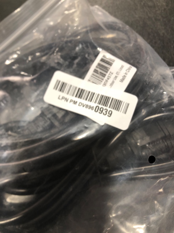 Photo 1 of 2-Pack 8ft Extension Cord Outdoor 16 AWG Heavy Duty Power Cord 3 Prong SJTW, NEMA 5-15P to NEMA 5-15R, Power Cable for Indoor and Outdoor Use, ETL Listed
