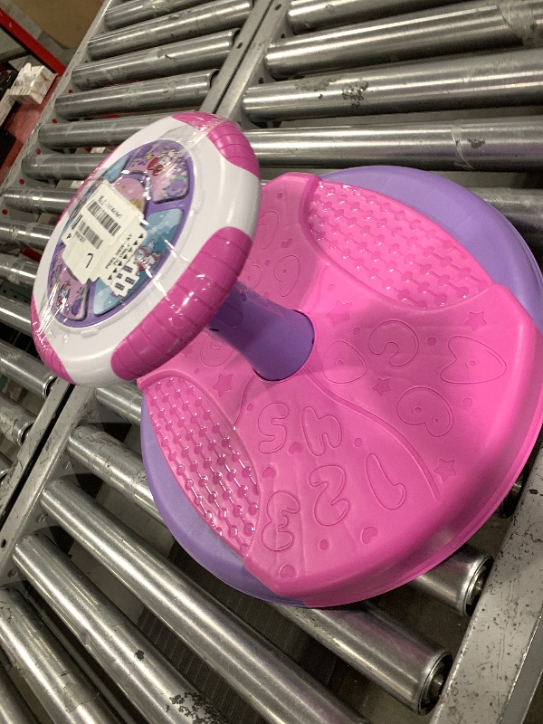 Photo 1 of HYES Unicorn Sit and Spin Toys for Toddlers 3-5, 360° Toddler Spinning Seat with LED Lights and Music, Sensory Toys Birthday for 3 4 5 Years Old Girl
