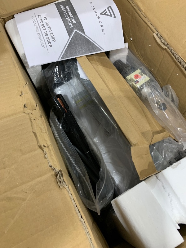 Photo 1 of S STAHLWERK TIG Welder 5 in 1 AC/DC Aluminum 200A with Pulse Plasma Cutter Digital STICK/TIG 110V/220V Dual Voltage TIG Inverter Welding Machine