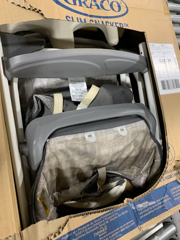 Photo 1 of Graco Slim Snacker High Chair, Ultra Compact High Chair, Whisk