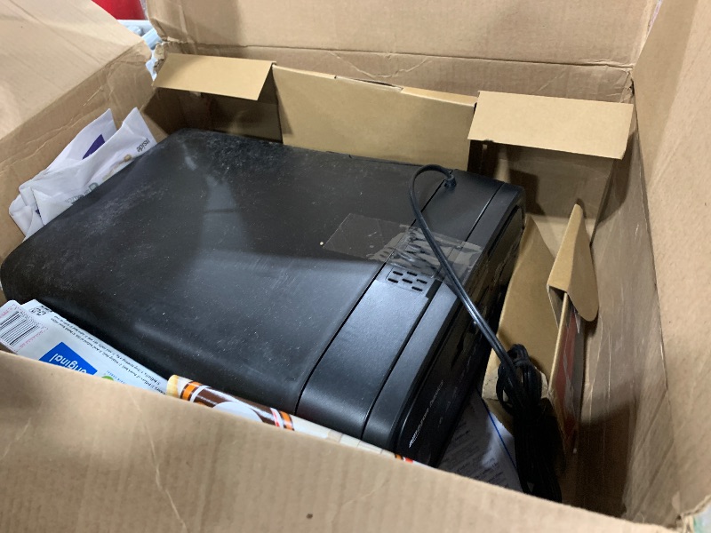 Photo 1 of Amazon Basics Cross Cut Paper and Credit Card Shredder, 12 Sheet (New Model), Black