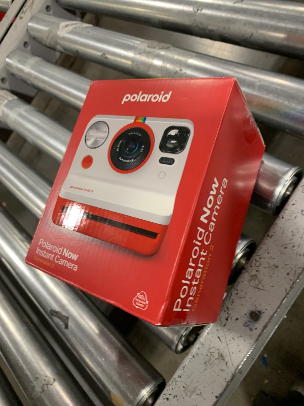 Photo 1 of Polaroid Now 2nd Generation I-Type Instant Film Camera - Red (9074)