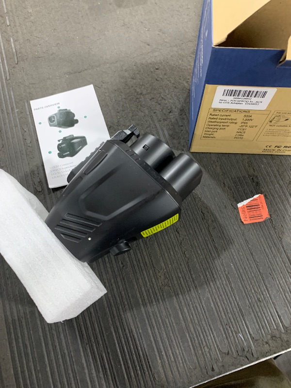 Photo 1 of 2025 Upgraded for Tesla Supercharger to CCS1 Charger Adapter, Max 500A 1000V Fast Charge NACS to CCS Electric Vehicle Charging Adapter Compatible with Tesla Supercharger, Fit for Rivian,Ford,GM EVs
