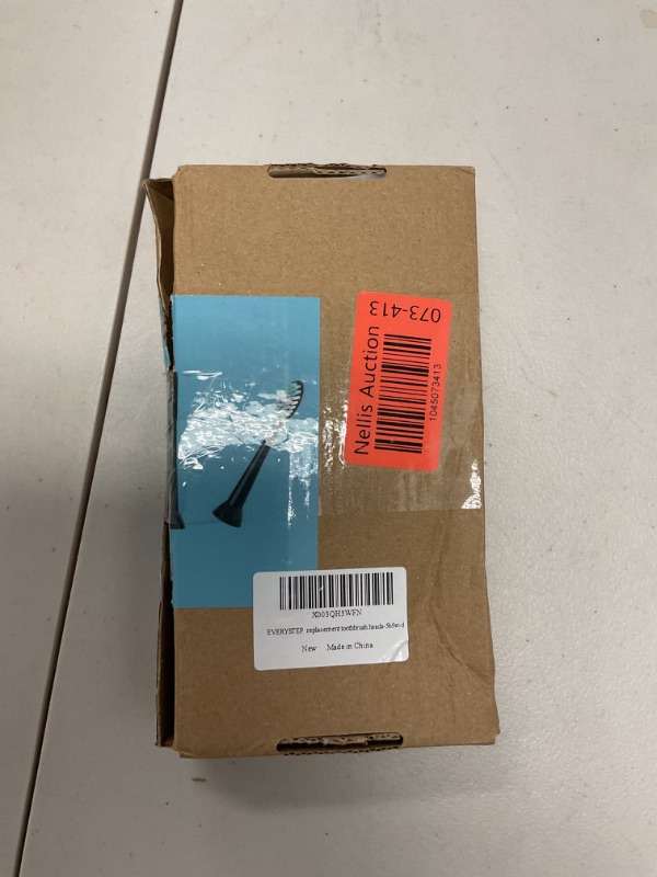 Photo 1 of Everystep Replacement Toothbrush Heads 10 Pack Only for AquaSonic Duo and for Home Dental Center,5 Black+5 White?Not for AquaSonic Other Series