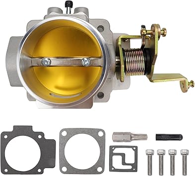 Photo 1 of USTAR 1724 62mm Throttle Body Replacement for High Flow Power Plus Series Compatible with Jeep Wrangler Cherokee YJ TJ XJ ZJ WJ 1991-2003 4.0L
