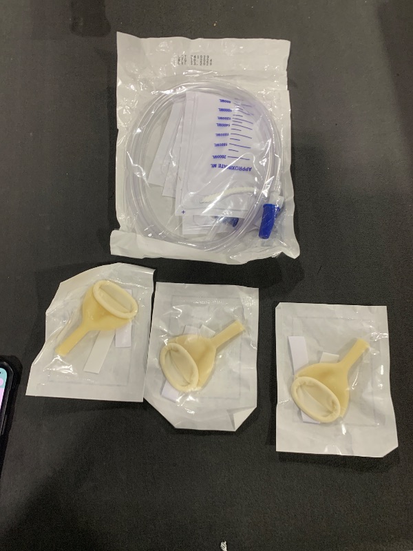 Photo 1 of Urinary Leg Bag, Extra Large Tube, Urinary Drainage Bag, Unisex Emergency Medical Drainage Bag, Free Cut Length,
