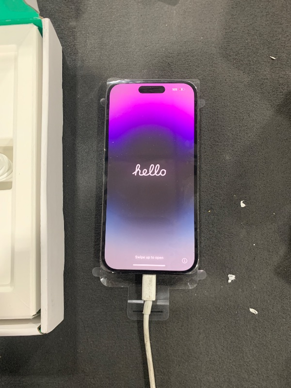 Photo 1 of Apple iPhone 14 Pro, 256GB, Deep Purple - Unlocked (Renewed Premium)