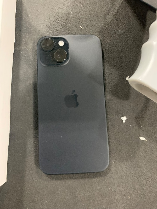 Photo 1 of Apple iPhone 15, 128GB, Black - Unlocked (Renewed Premium)